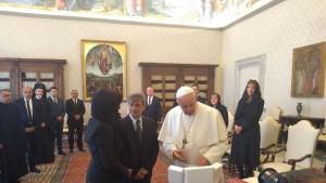 папа Франциск делегация