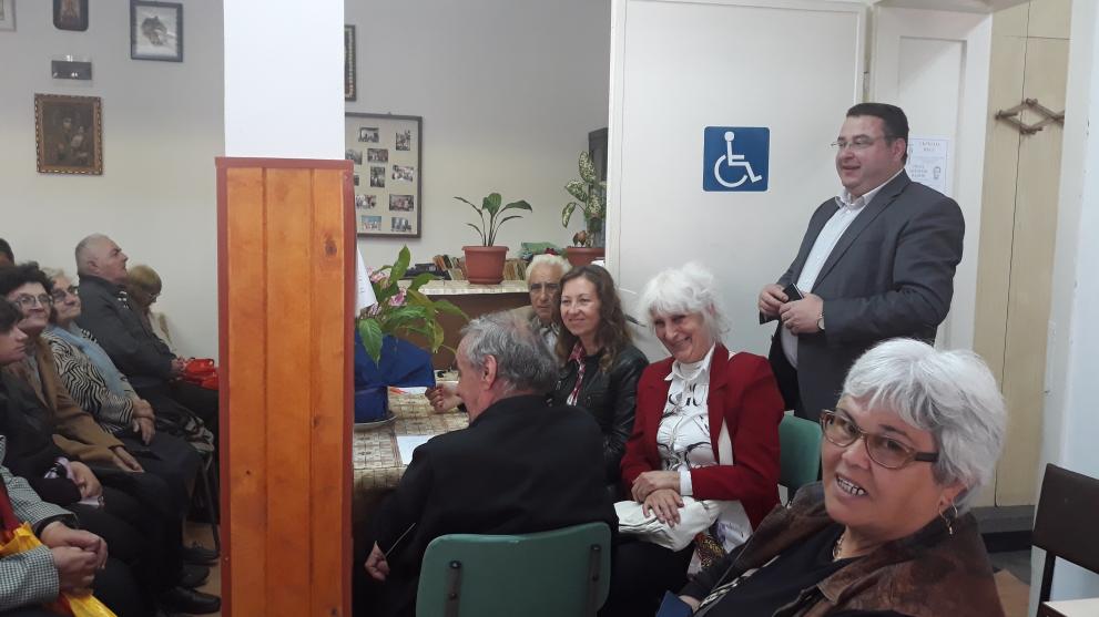 Териториалната организация на слепите в Свищов проведе своето Общо отчетно събрание