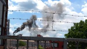 пожар Горно Сахране