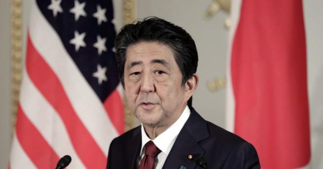 Японският министър председател Шиндзо Абе беше приет днес за преглед в