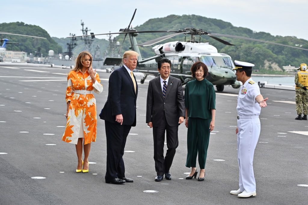 Семейство Тръмп в Япония