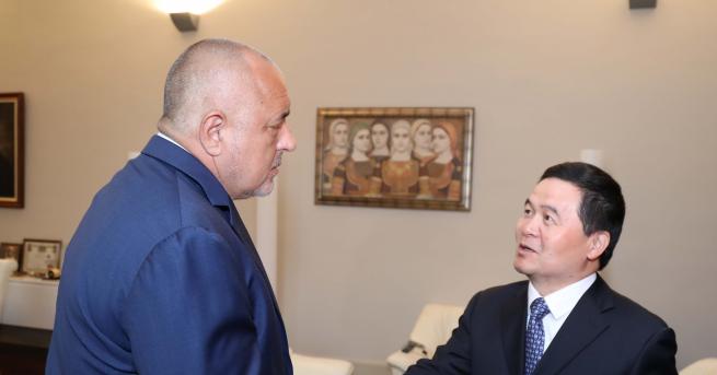 Министър председателят Бойко Борисов се срещна с посланика на Народна Република