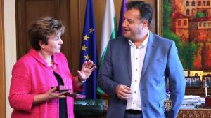 Кристалина Георгиева с висока оценка за Старата столица след двудневно