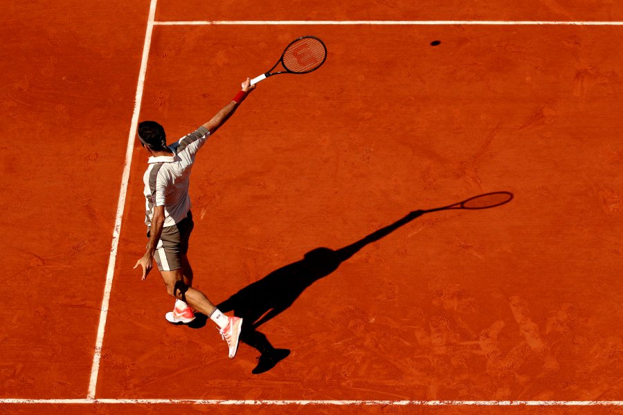 Роджър Федерер Каспер Рууд тенис 2019 май1