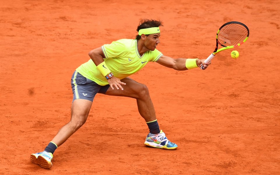 Испанецът Рафаел Надал, който се класира за 12-ия си финал