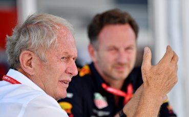 Техническият съветник в Ред Бул Рейсинг д р Хелмут Марко