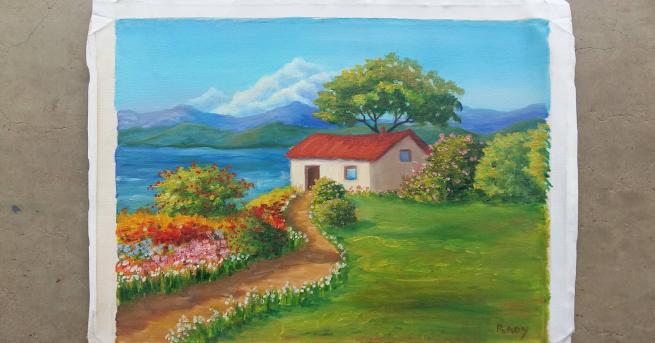 Художничка се включва в благотворителните каузи на фондация Чудесата на