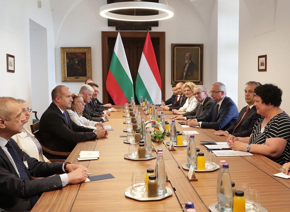 Президентът Румен Радев и съпругата му на посещение в Унгария