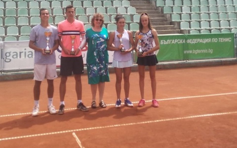 Ясни са тенис шампионите на България до 18 години