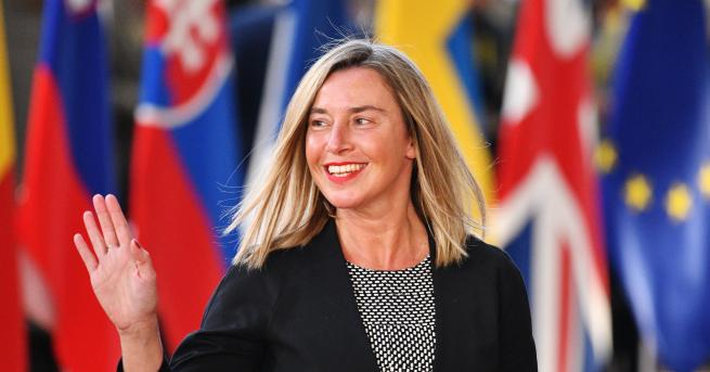 Ръководителката на европейската дипломация Федерика Могерини потвърди за проекти по
