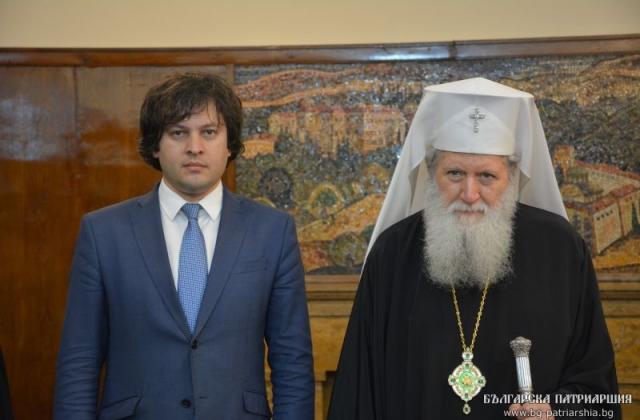 Патриарх Неофит се срещна с председателя
на парламента на Грузия