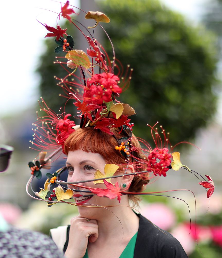 Причудливите и красиви шапки на Royal Ascot