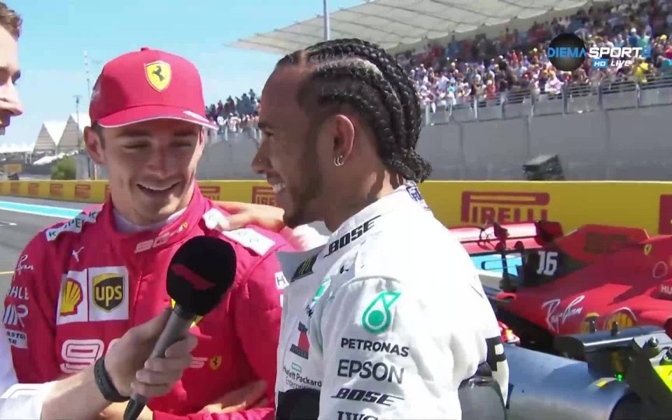 Победителят в квалификацията за Гран При на Франция 2019 -