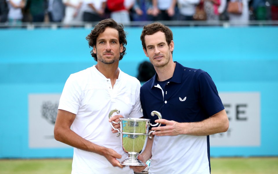 Фелисиано Лопес, който по-рано днес спечели турнира в Куинс на