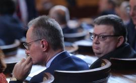  На фотографията: Сотир Цацаров, Лозар Панов 