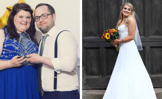  Жена смъкна 30 кг за 4 месеца за сватбата си 