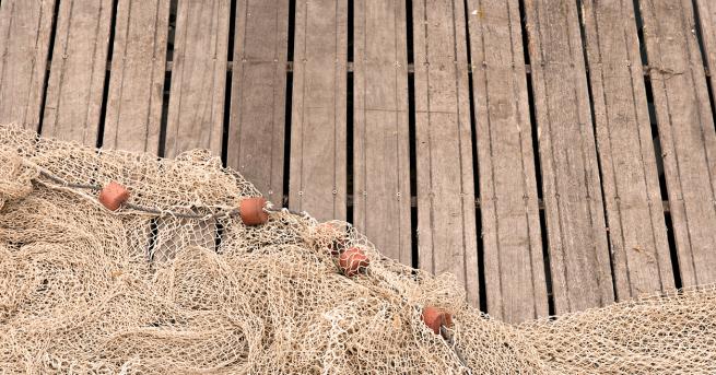 Природозащитници събраха 40 тона изоставени рибарски мрежи от острова с