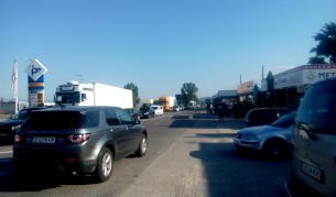 Километрична опашка на ГКПП „Кулата”