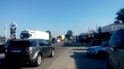  Километрична опашка на Граничен контролно-пропусквателен пункт „ Кулата ” 