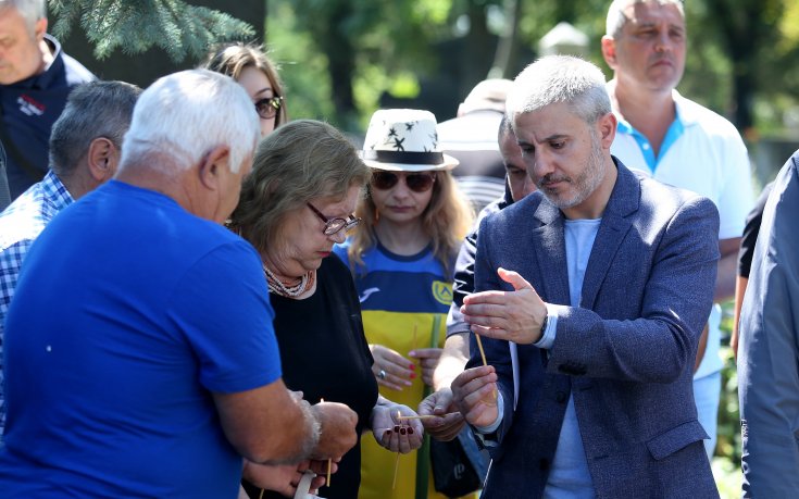 Левски почете паметта на Георги Аспарухов-Гунди и Никола Котков