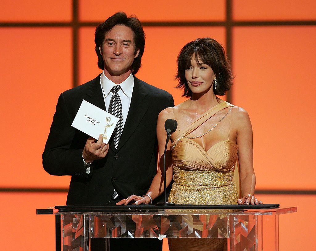 Хънтър Тайло и Дрейк Ходжестин през 2005 г.