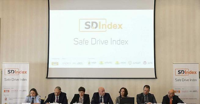 Стойността на националния Индекс за безопасно шофиране - Safe Drive