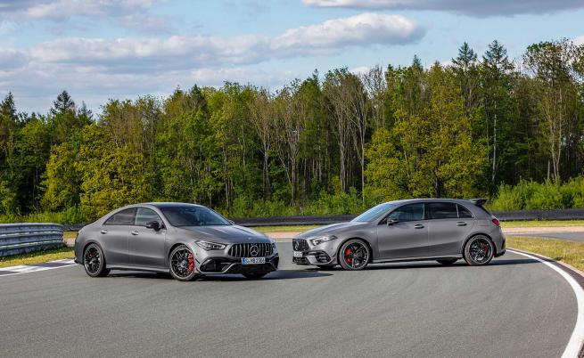 Mercedes показа най-мощните серийни 4-цилиндрови автомобили