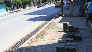 Общината предприе мерки срещу задържането на дъждовна вода
