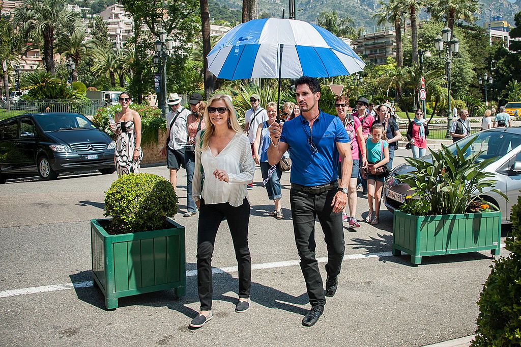 Катрин Кели Ланг и Дон Даймънт през 2013 г.