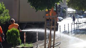 миене на улици