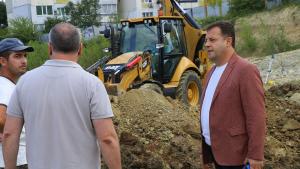 Стартираха строителните дейности по новия тренировъчен терен за футбол в