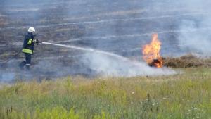 Сено горя край Благоевград