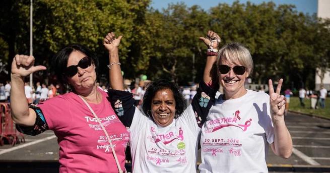 Благотворителен маратон Race for the cure в подкрепа на болните от