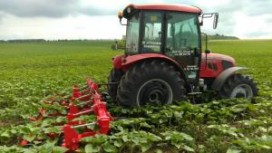 Видинските зърнопроизводители излязоха на протест с над 30 тежки машини