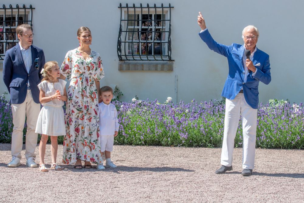 Шведската престолонаследничка принцеса Виктория отпразнува 42-ия си рожден ден