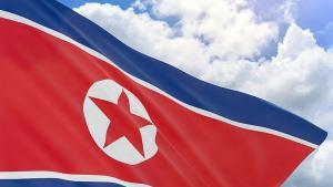 Северна Корея флаг