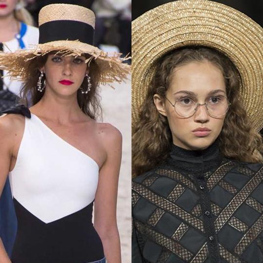 <p><b>Сламени</b><br />
Започвам с факта, че ready-to-wear колекцията на Chanel за пролет/лято 2019 е пълна със сламени шапки. Вече сами може да прецените дали да ги включите в лятното си ежедневие.</p>

<p><i>Снимки: Chanel, John Galliano</i></p>