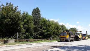 АПИ започна изкърпване на пътя между Свищов и Ореш