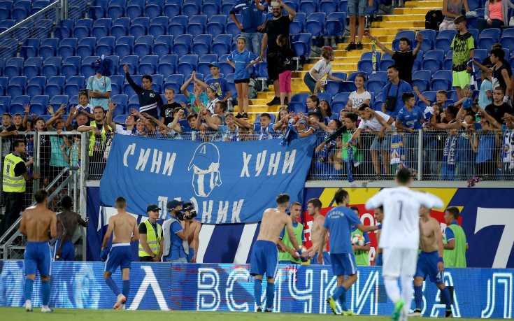 Левски с официална тренировка преди АЕК