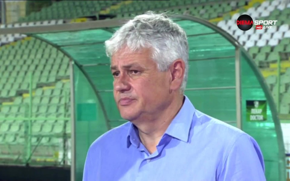 Наставникът на Лудогорец Стойчо Стоев призна, че отборът му е