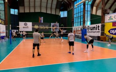 Мъжкият национален отбор направи първа тренировка в Белград където ще