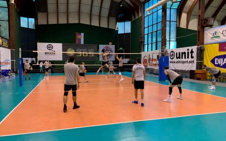 Волейболистите ни с първа тренировка в Белград