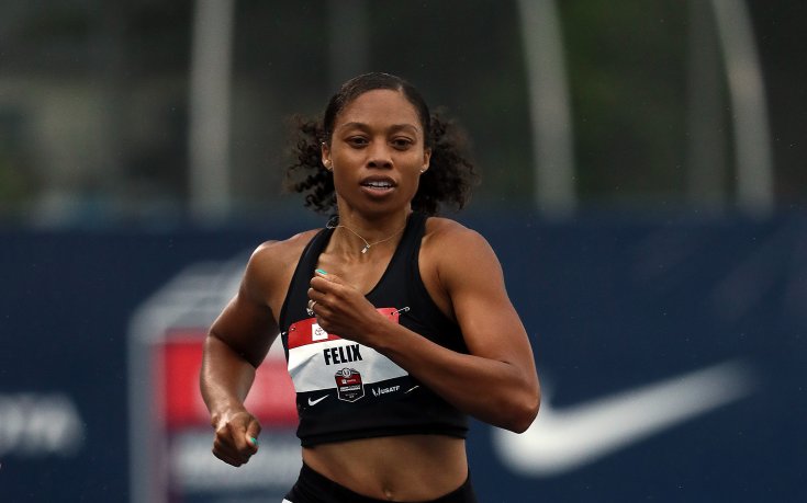 Алисън Филикс се завърна на пистата