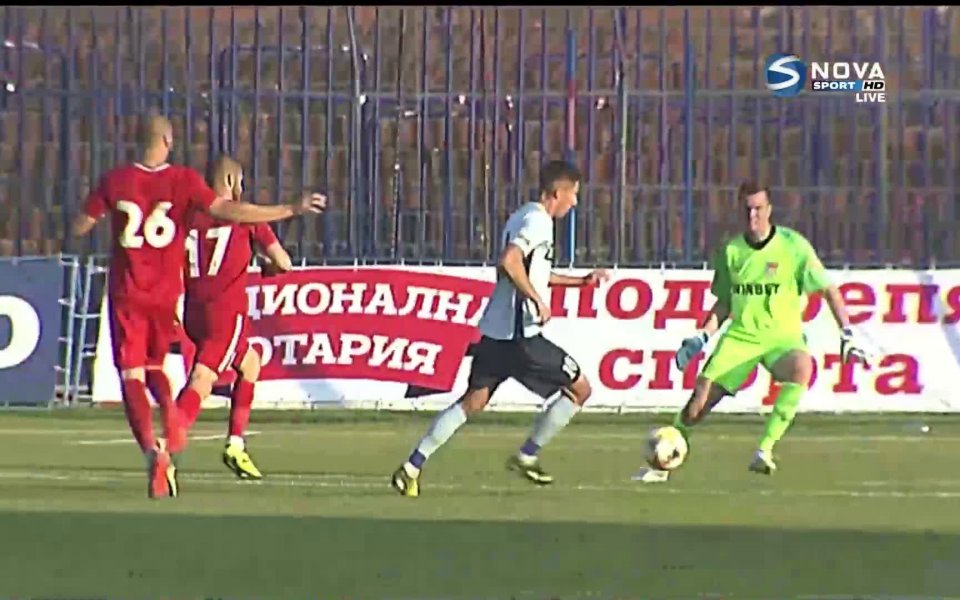 Иван Селеменев откри головата си сметка в efbet Лига, след