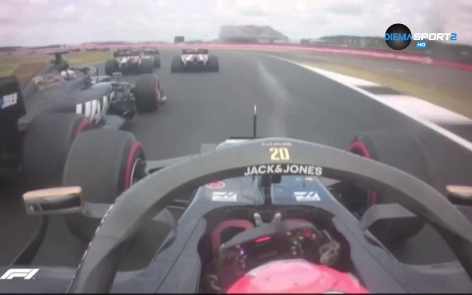 Ситуацията в Хаас е доста интересна. Кевин Магнусен и Грожан