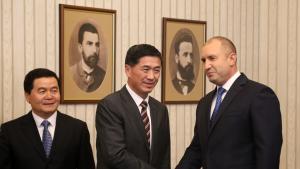 румен радев среща китай