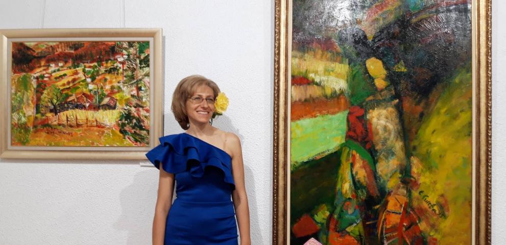 Над 20 живописни картини ще престави в Бургас Елица Гигова.