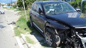 Катастрофа между автомобил и джип край Благоевград