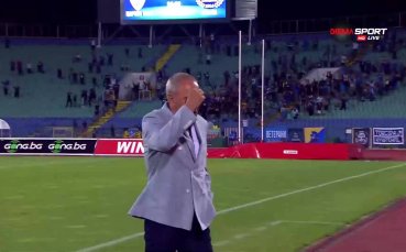 Никола Спасов с култова реакция след втория гол на Левски