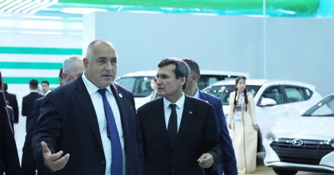 Министър председателят Бойко Борисов е на посещение в Туркменистан Днес той се